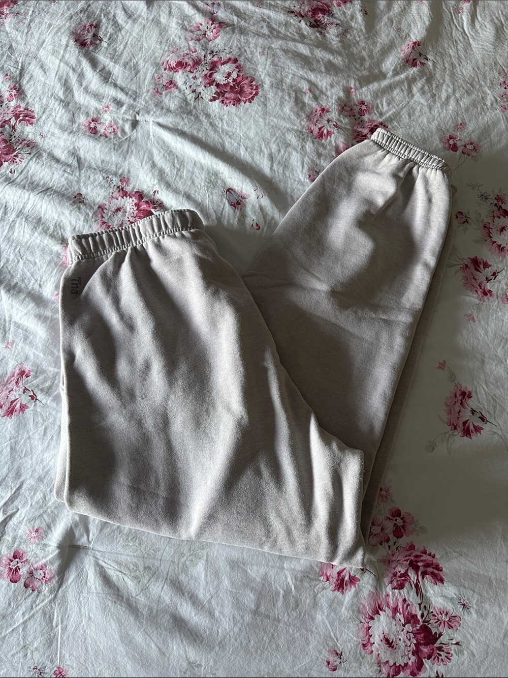TNA Light Pink Beige Track Pants